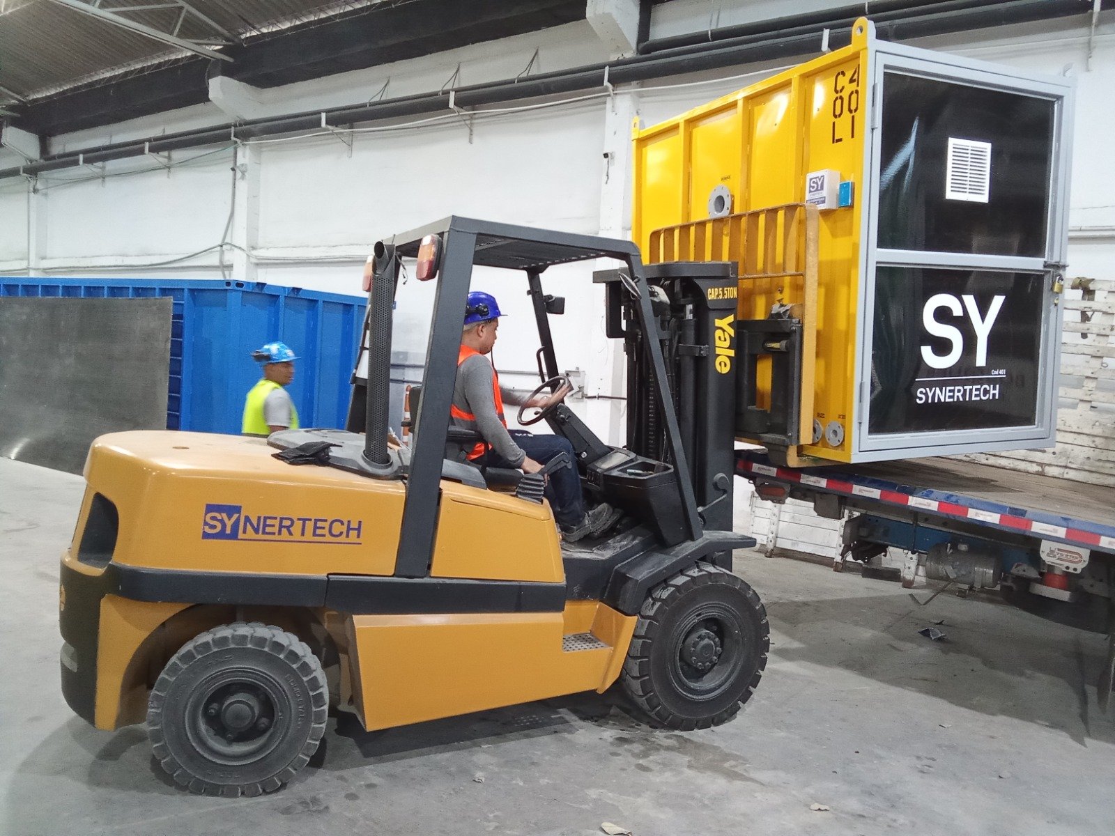 Planta contenedorizada para tratamiento de aguas residuales y agua potable COD 401: INVERSIONES MINDALA SAS