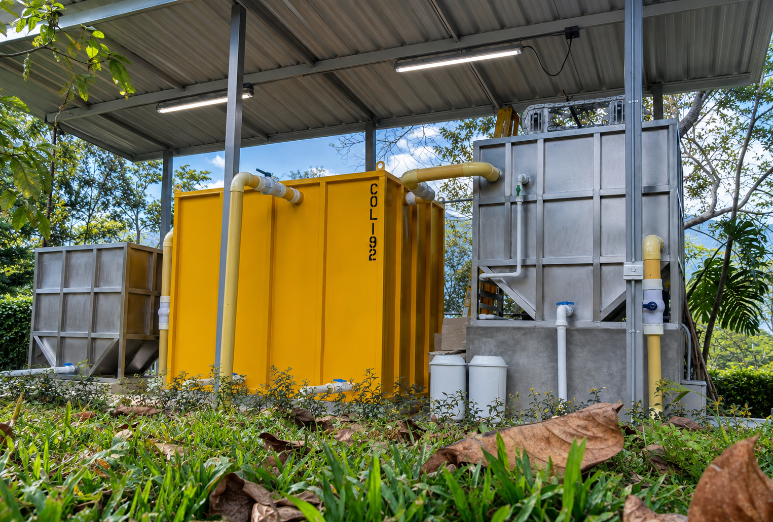 Planta contenedorizada para tratamiento de aguas residuales y agua potable COD 191: GRECO S.A