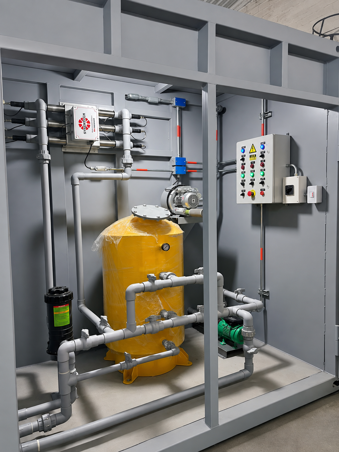 Planta contenedorizada para tratamiento de aguas residuales y agua potable COD 258: PDG SA