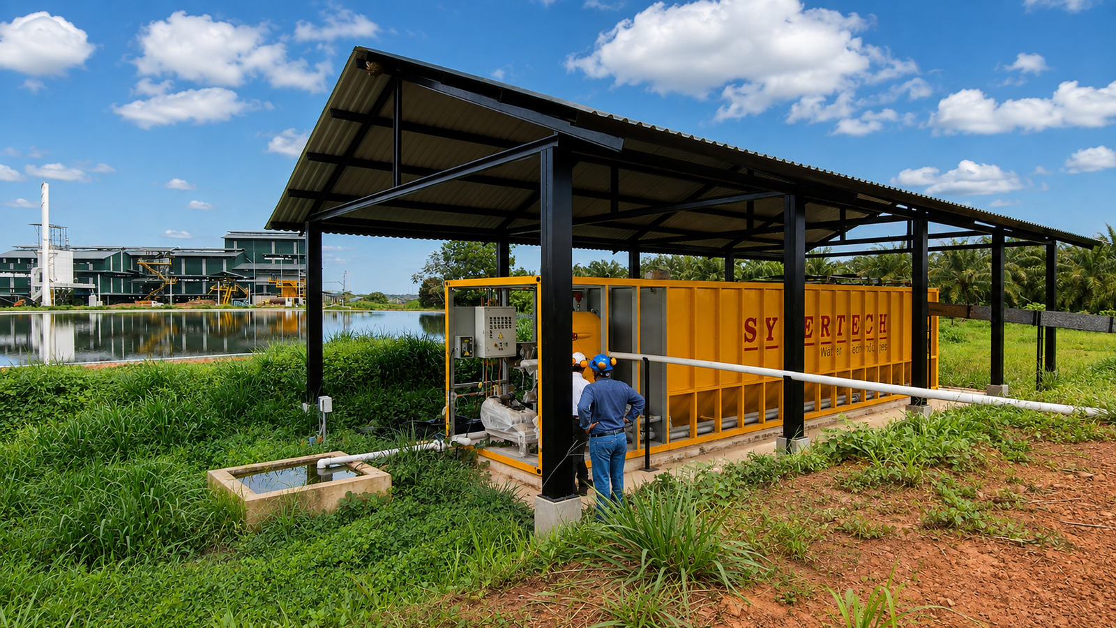 Planta contenedorizada para tratamiento de aguas residuales y agua potable COD 301: SIGRA