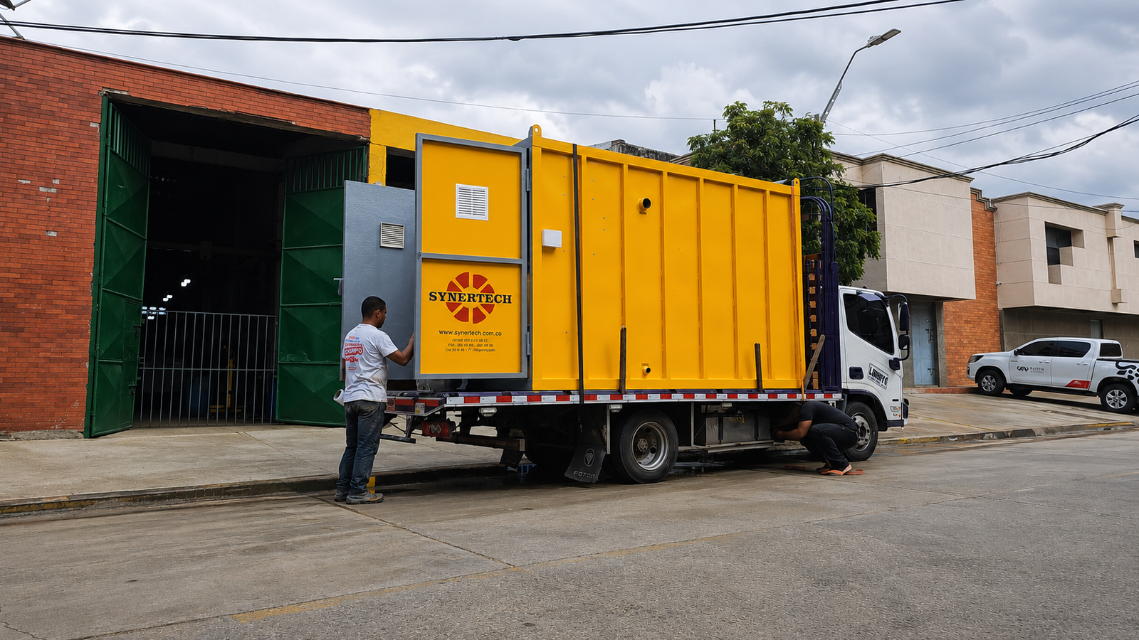 Planta contenedorizada para tratamiento de aguas residuales y agua potable COD 316: JHONNY VEGA