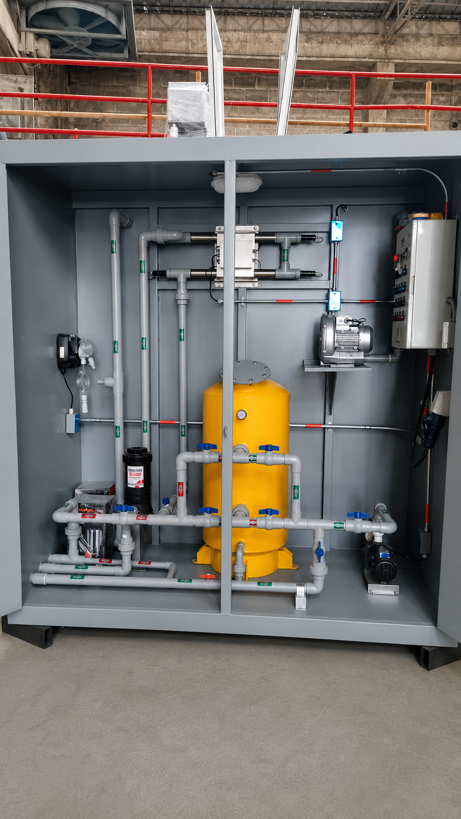Planta contenedorizada para tratamiento de aguas residuales y agua potable COD 325: TERPEL