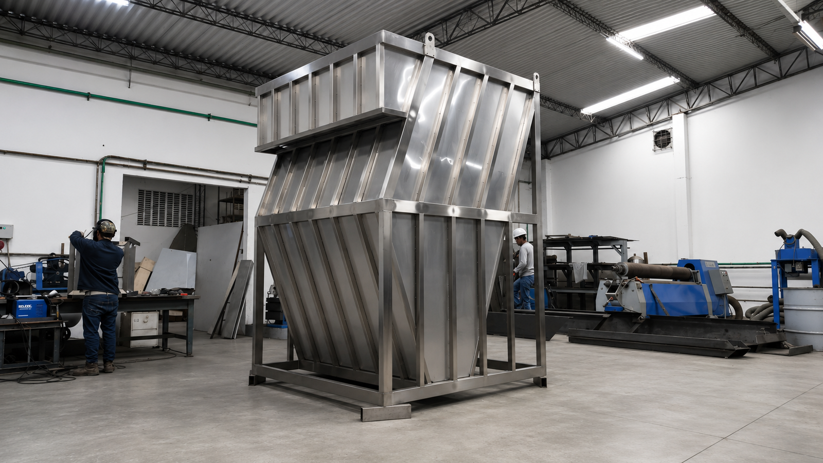 Planta contenedorizada para tratamiento de aguas residuales y agua potable COD 336: HIDROSOLUTION