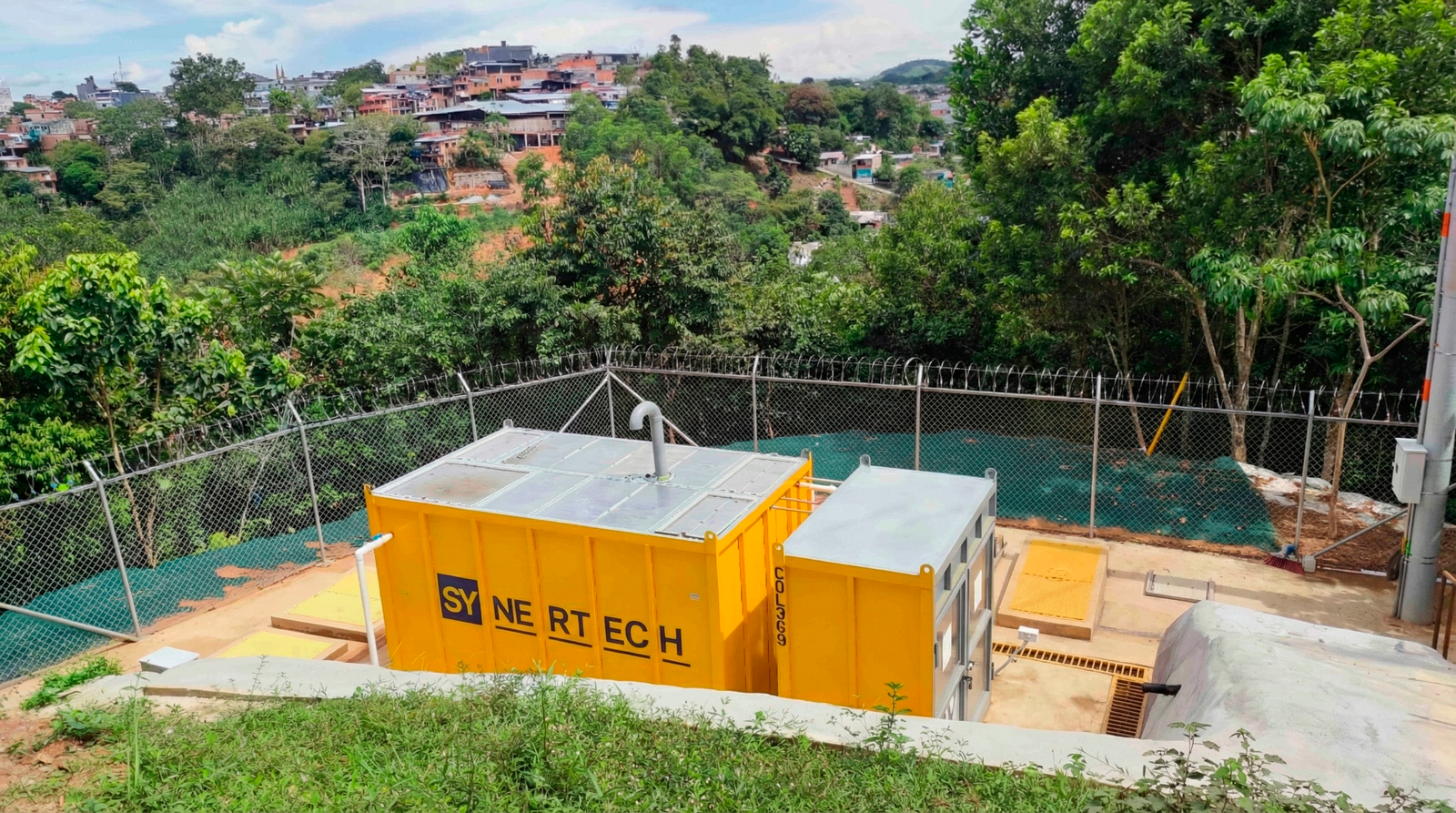 Planta contenedorizada para tratamiento de aguas residuales y agua potable COD 369: ARIS MINING