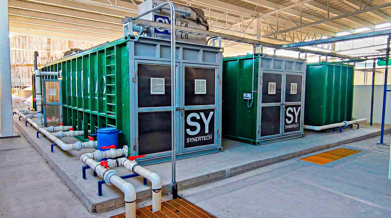 Planta contenedorizada para tratamiento de aguas residuales y agua potable COD 450: AVOCADOS