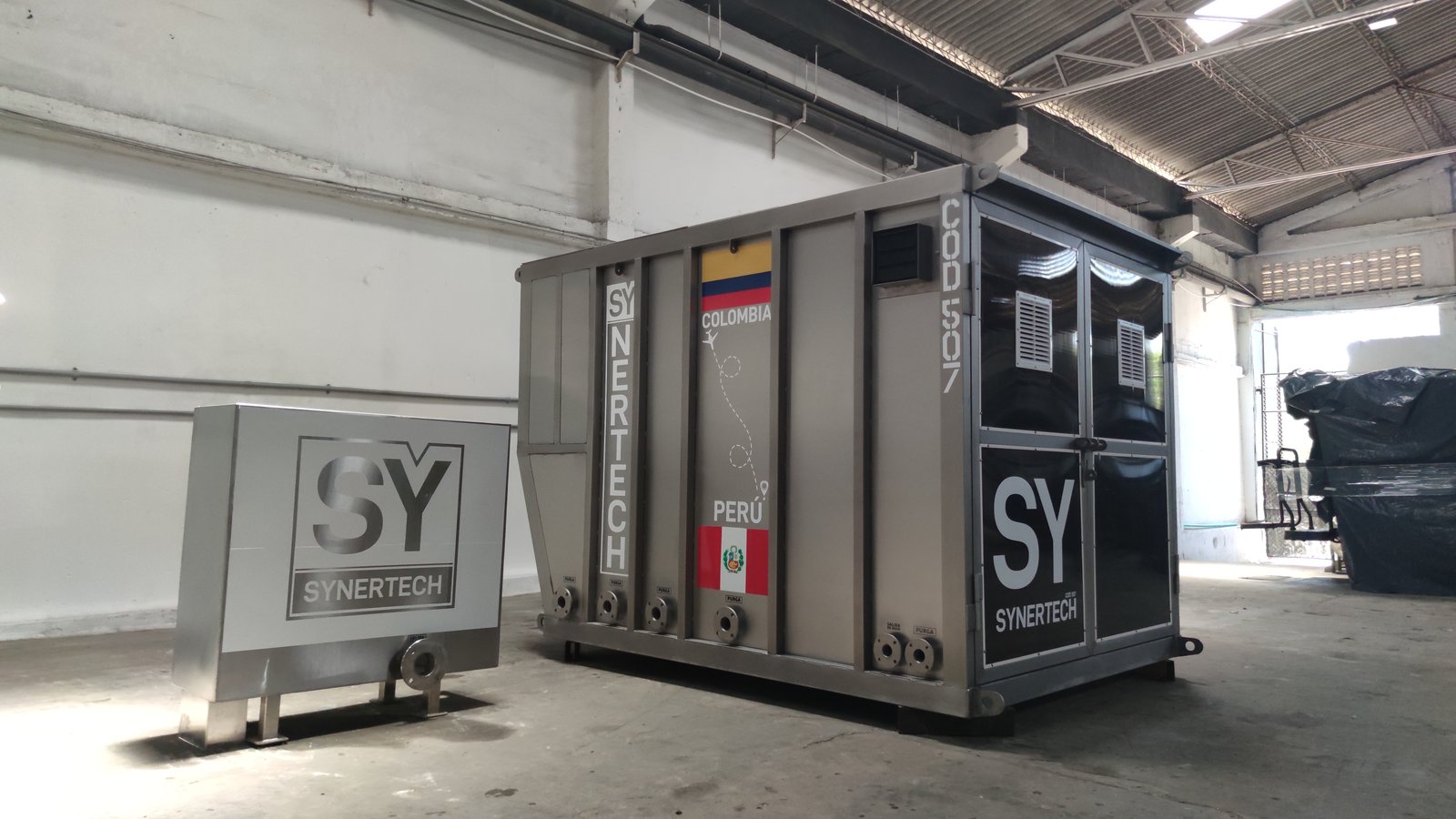 Planta contenedorizada para tratamiento de aguas residuales y agua potable COD 507: AR IMPROCONSA GROUP