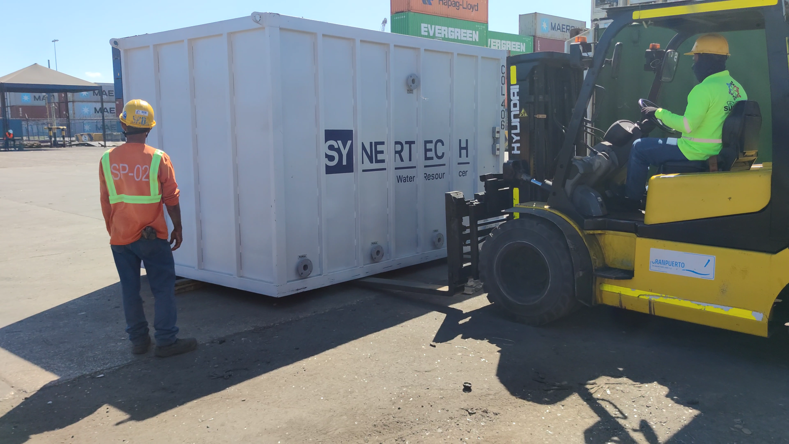 Soluciones de tratamiento de agua para puertos, terminales y operaciones logísticas COD 406: AQUAGREEN SA
