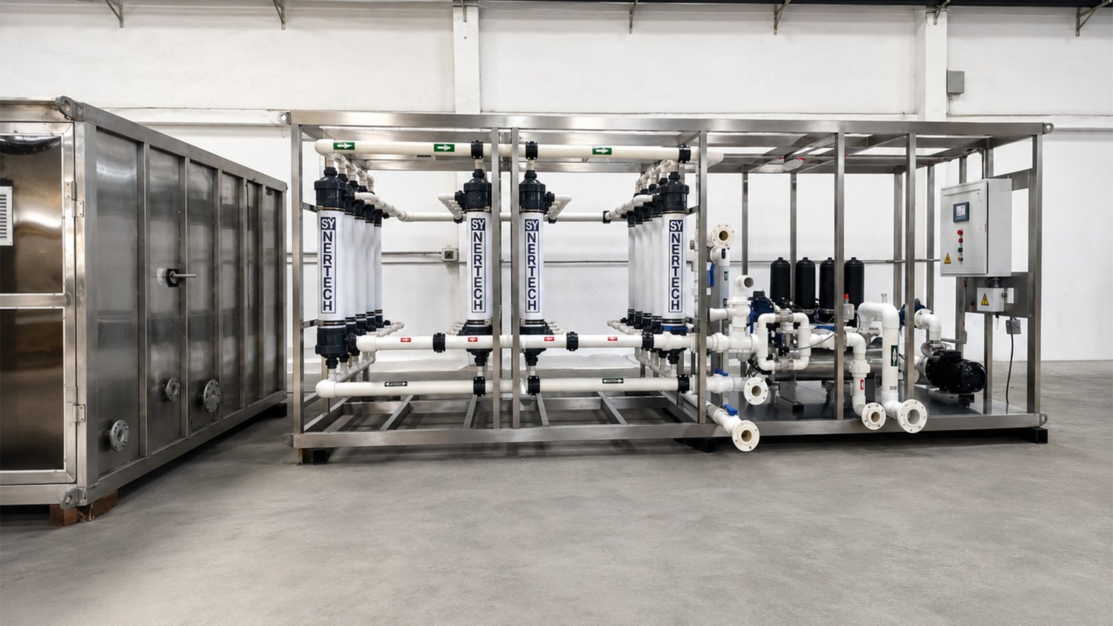 Planta PTAR BioBox para tratamiento de aguas residuales