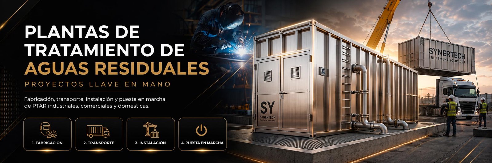 Plantas de Tratamiento de Aguas Residuales | Synertech