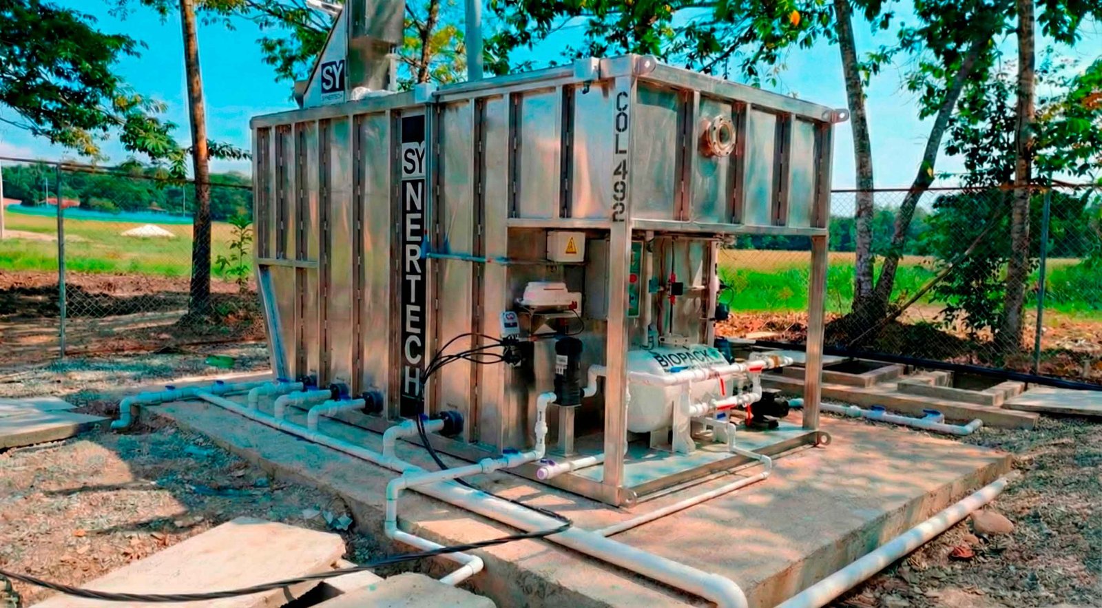Planta de Tratamiento de Aguas Residuales Unifamiliar Biocube SBR